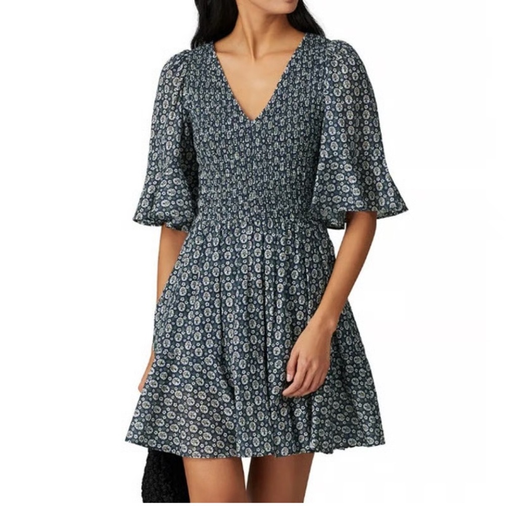 La Vie Rebecca Taylor Petula Smocked Dress